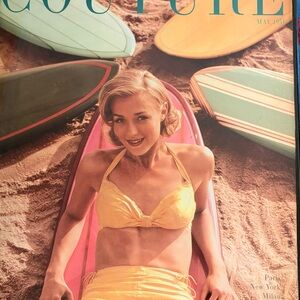 COUTURE May 1951 Magazine Cover Vintage 1950s Collectible Publication May 1951